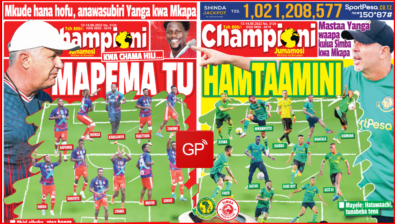 Nunua na Soma Gazeti la Championi kirahisi zaidi hapa