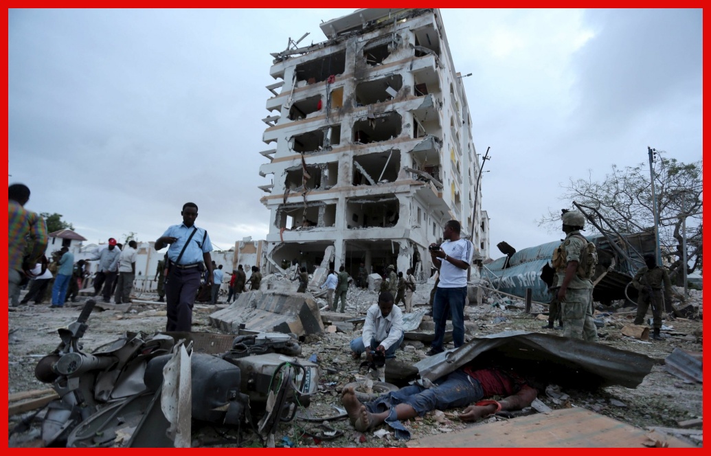 10 Waripotiwa Kufariki Kwenye Mlipuko wa Bomu Ndani ya Hoteli, Mogadishu - Global Publishers