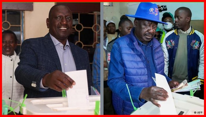 Matokeo ya IEBC Odinga Anaongoza, ya Reuters Yamuweka Ruto Mbele -Live Updates - Global Publishers