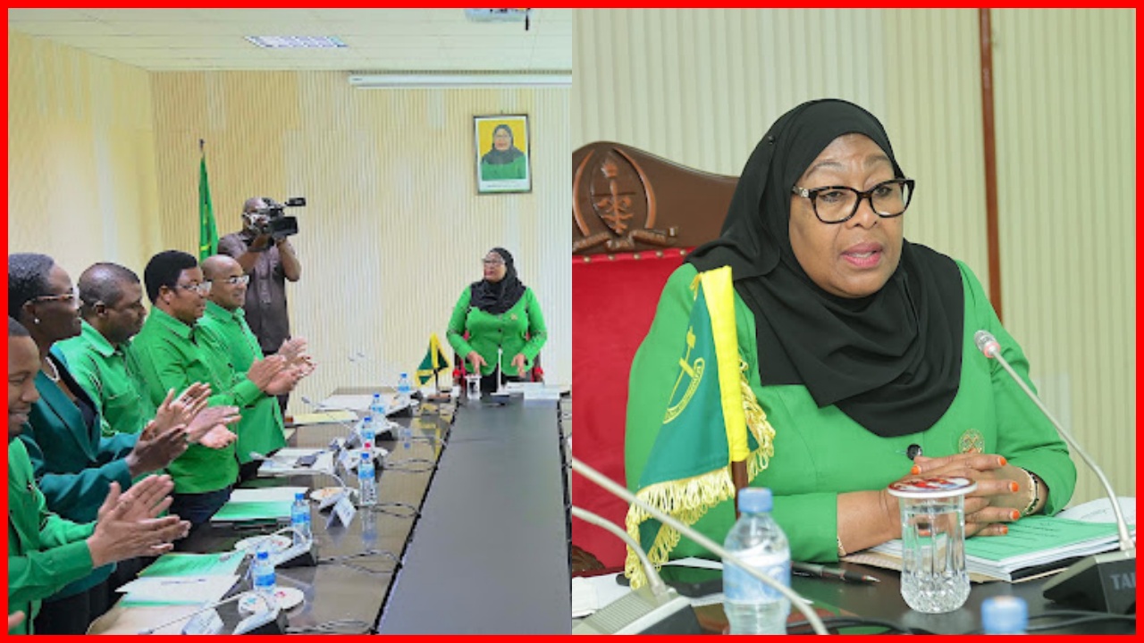 Rais Samia Aongoza Kikao cha Kamati Kuu ya CCM Lumumba Jijini Dar es Salaam - Global Publishers