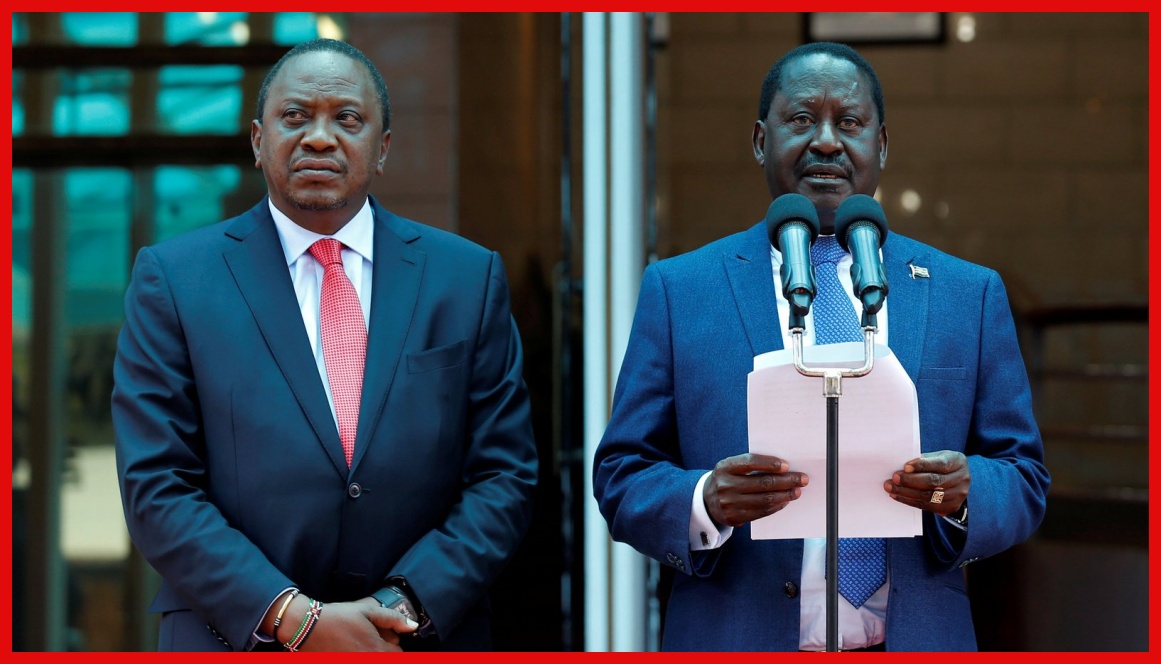 Azimio Wamlaumu Rais Kenyatta Kumuangusha Raila Odinga Urais Kenya
