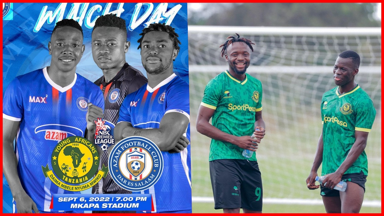 Yanga, Azam FC Panachimbika Kwenye Mchezo wa leo wa Ligi Kuu Bara Uwanja wa Mkapa, Dar - Global Publishers