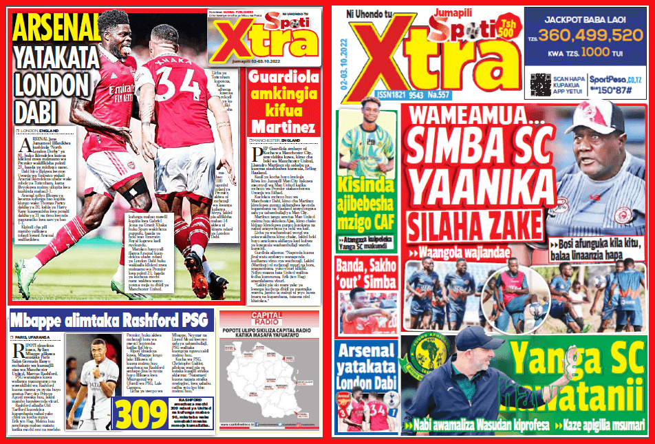 Nunua na Soma Gazeti la SpotiXtra kirahisi zaidi hapa - Global Publishers