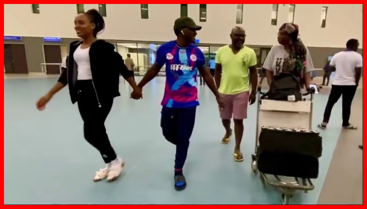 Masanja Atua nchini Akitokea Marekani Apokelewa na Mkewe Uwanja wa Ndege – Video - Global Publishers
