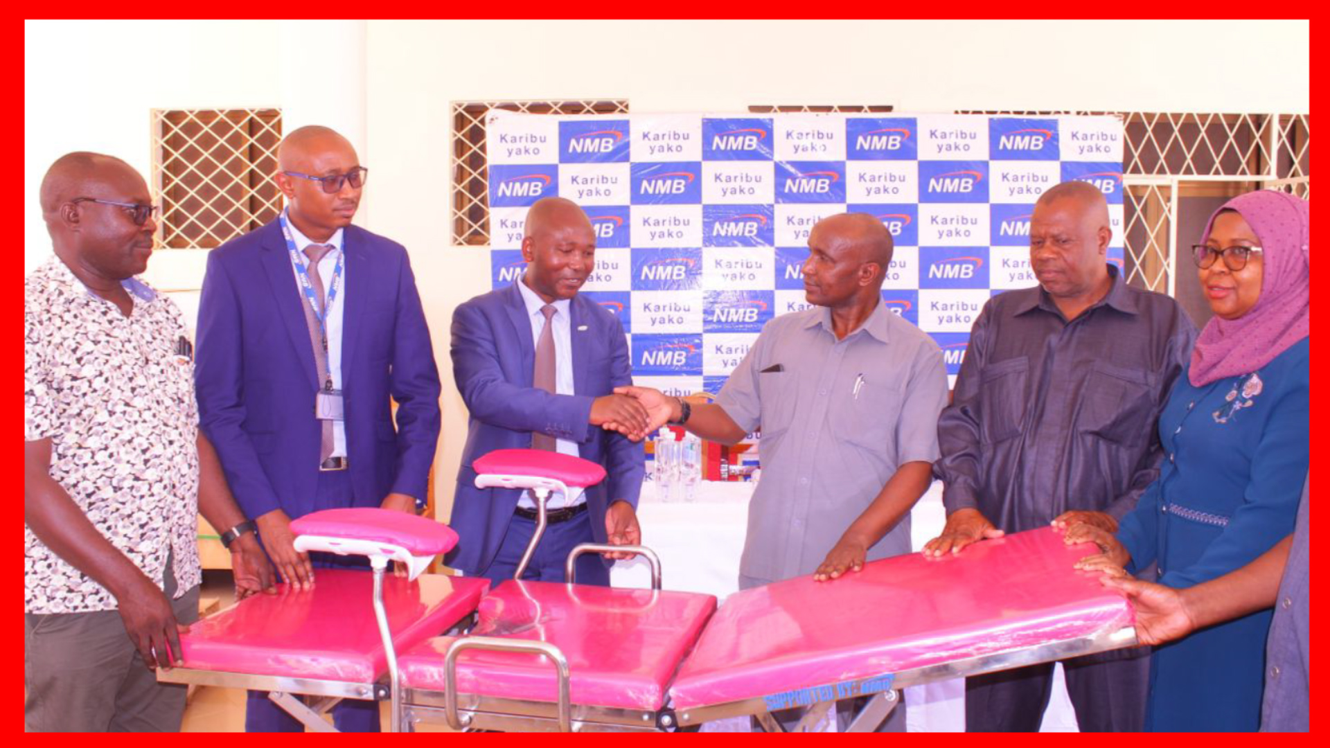 Nmb Yatoa Msaada wa Vitanda Vya Kujifungulia na Mashuka Tanga - Global Publishers