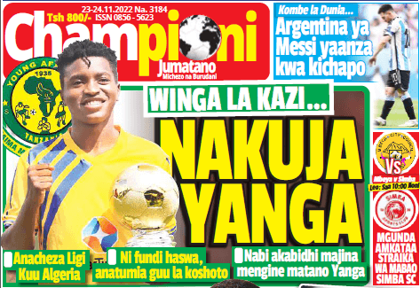Nunua na Soma Gazeti la Championi kirahisi zaidi hapa
