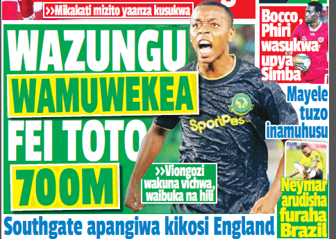 Nunua na Soma Gazeti la SpotiXtra kirahisi zaidi hapa - Global Publishers