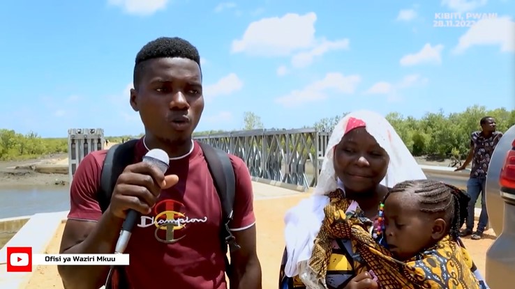 Wananchi Kibiti Wamshukuru Rais Samia Ujenzi Daraja la Mbuchi