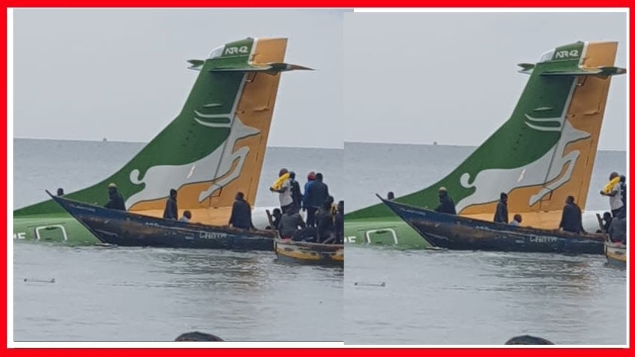 Updates: Ndege ya Precision Air Yaanguka Bukoba, 26 Waokolewa Kati ya 43 -Video