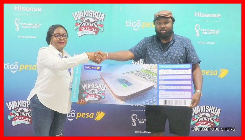 Tigo Yawapa Washindi 50 Tiketi za Kwenda Qatar Wengine Wajizolea Vifaa vya Hisense - Global Publishers