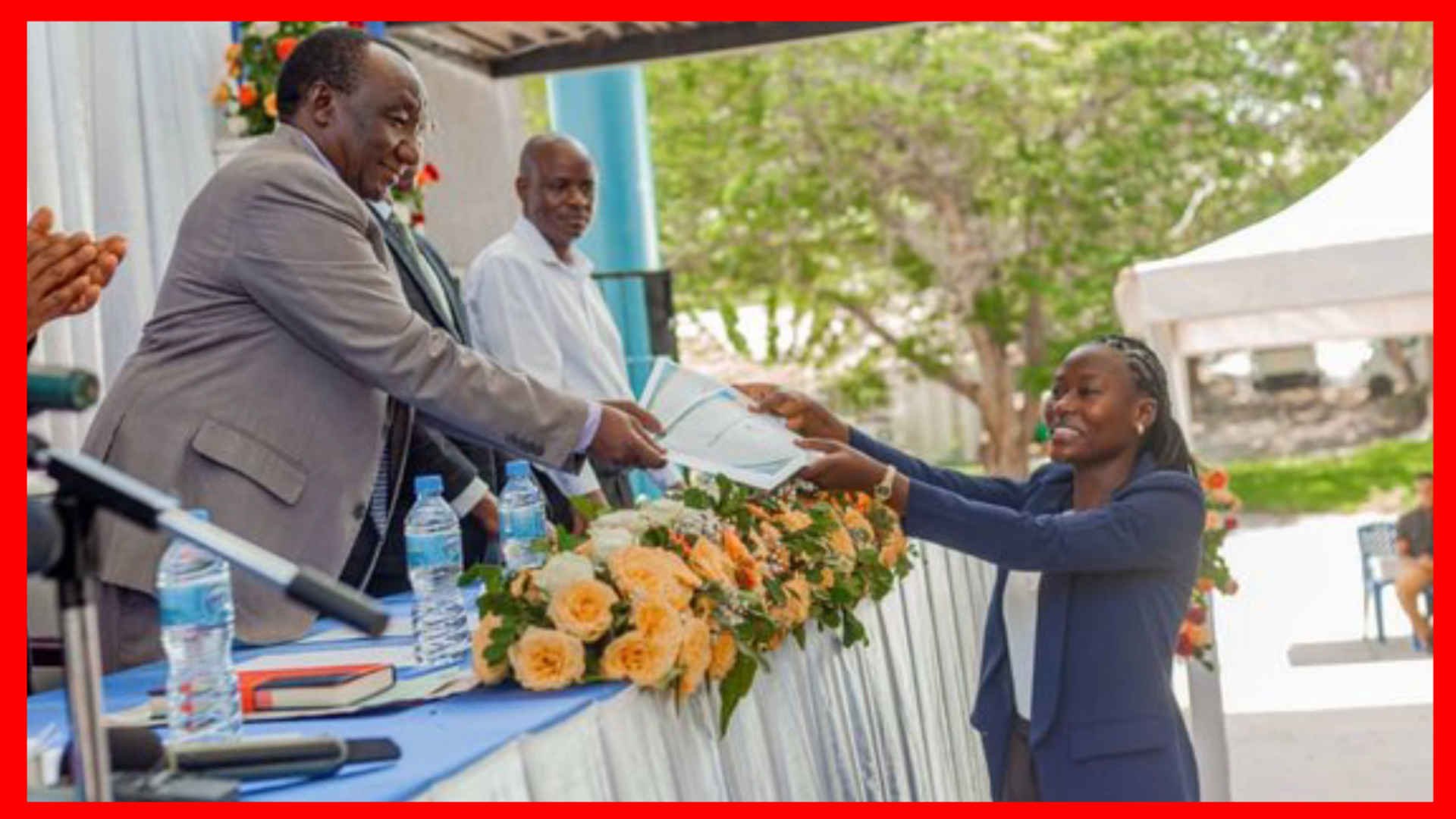 Happines Sanga Mwanafunzi Bora wa Chuo Kikuu Ardhi
