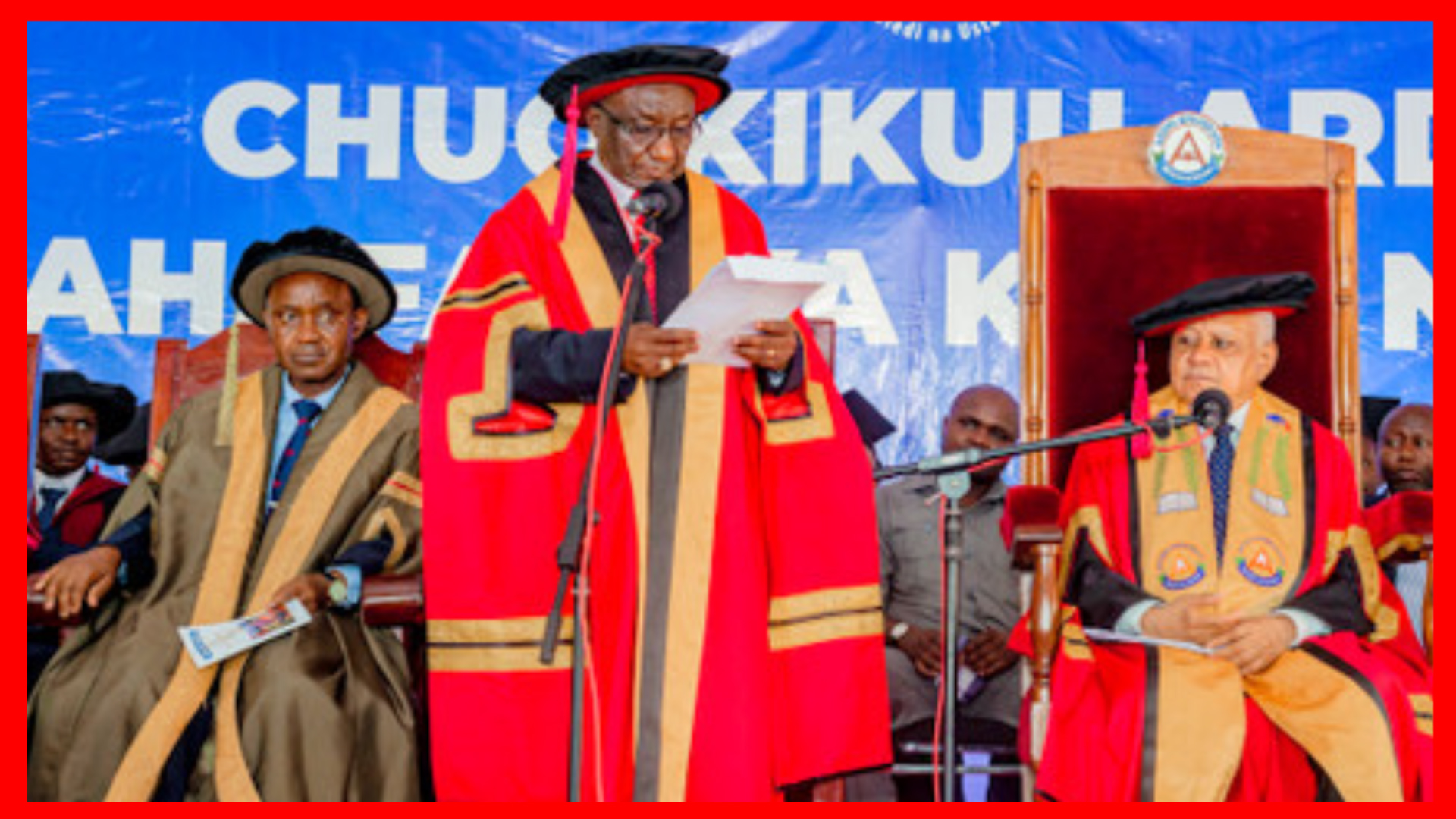 Jaji Mkuu Mstaafu Othman Chande Awatunuku Wahitimu 943 ARU - Global Publishers