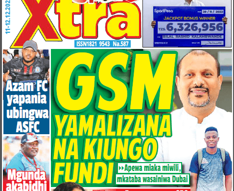 Nunua na Soma Gazeti la SpotiXtra kirahisi zaidi hapa - Global Publishers