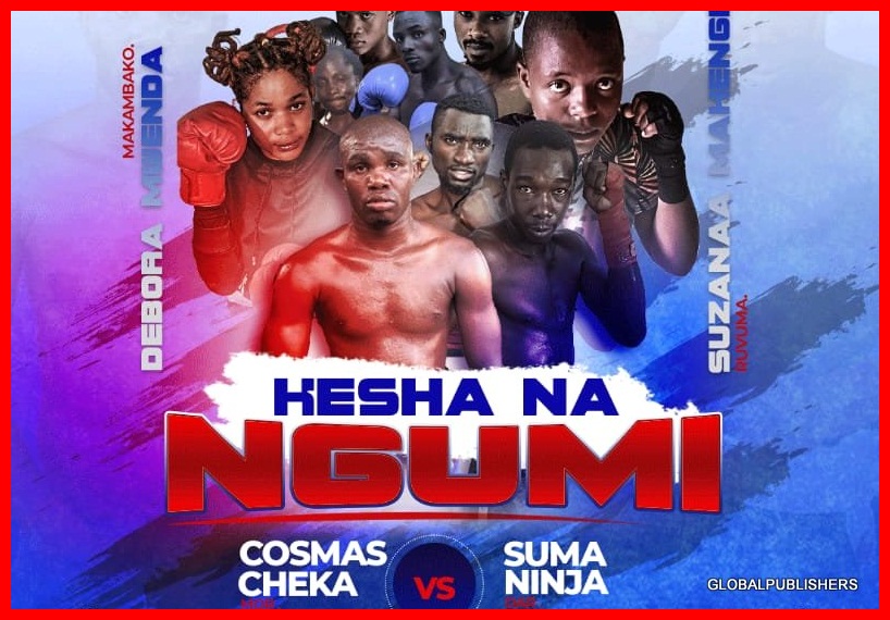 Cosmas Cheka na Suma Ninja Kutwangana Laivu Mkesha wa Mwaka Mpya - Global Publishers