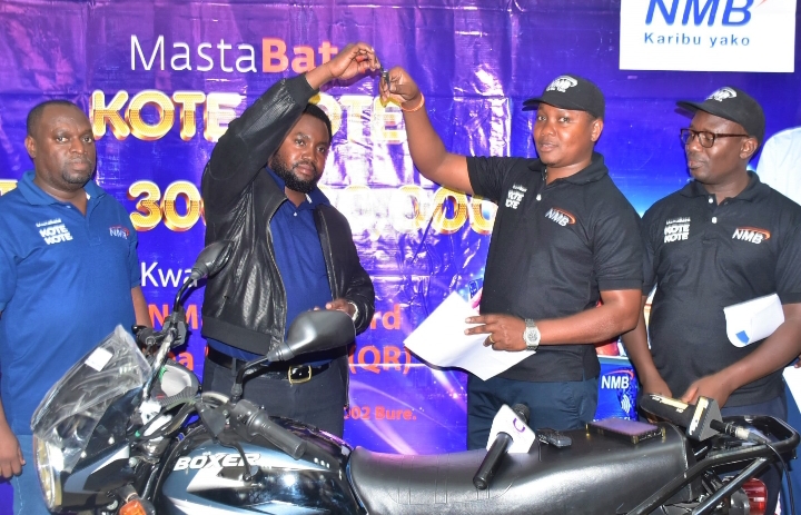 Mshindi wa NMB Mastabata Kotekote Akabidhiwa Zawadi Ya Pikipiki  Tabora - Global Publishers