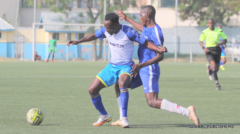 Timu ya Mapinduzi FC Yaikamia Timu ya Azam FC Mechi ya Kombe la Shirikisho la Azam - Global Publishers