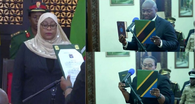 Video: Rais Samia Awaapisha Waziri Mpya Wa Michezo, Pindi Chana Na Wenzake, Ikulu Dsm - Global Publishers