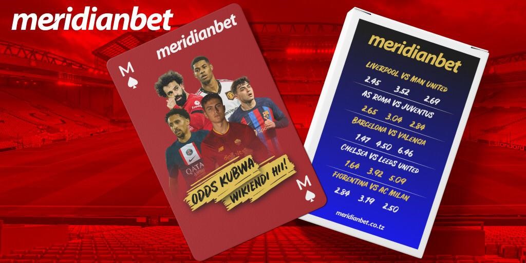 Babkubwa na Meridianbet Wikiendi Hii, Weka Odds Bomba Katika Michezo Tofauti - Global Publishers
