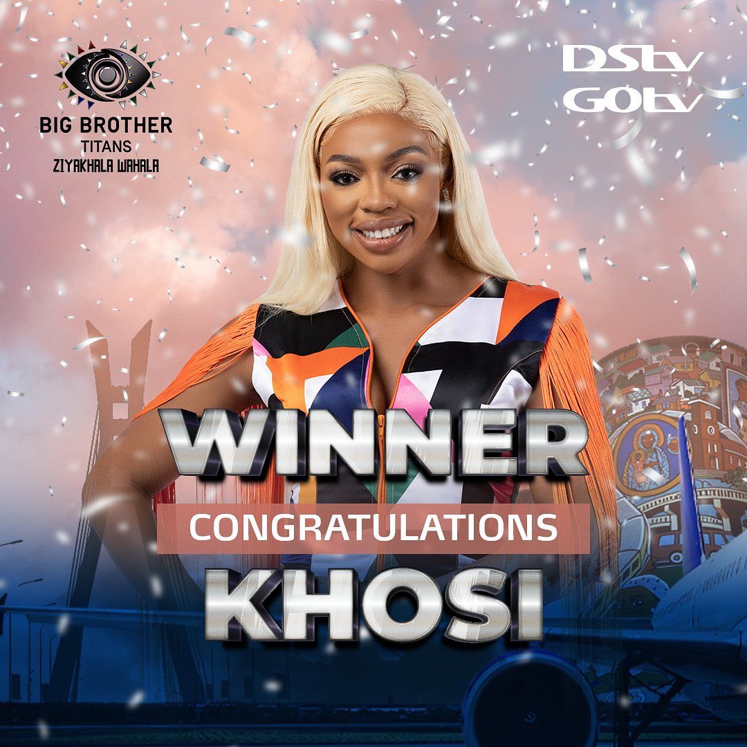 Khosi Aibuka Mshindi wa Big Brother Titans, Aondoka na Donge Nono la Milioni 233 - Global Publishers
