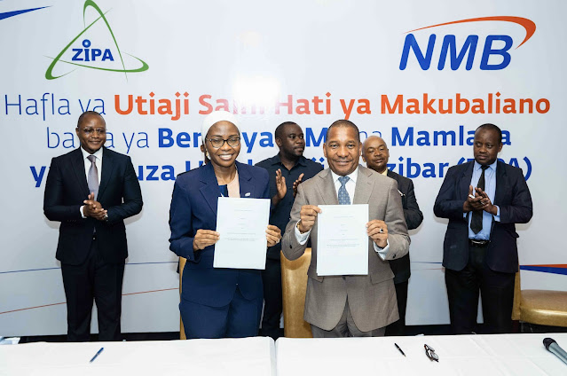 NMB, ZIPA Zasaini Makubaliano ya Kukuza Uwekezaji Zanzibar - Global Publishers