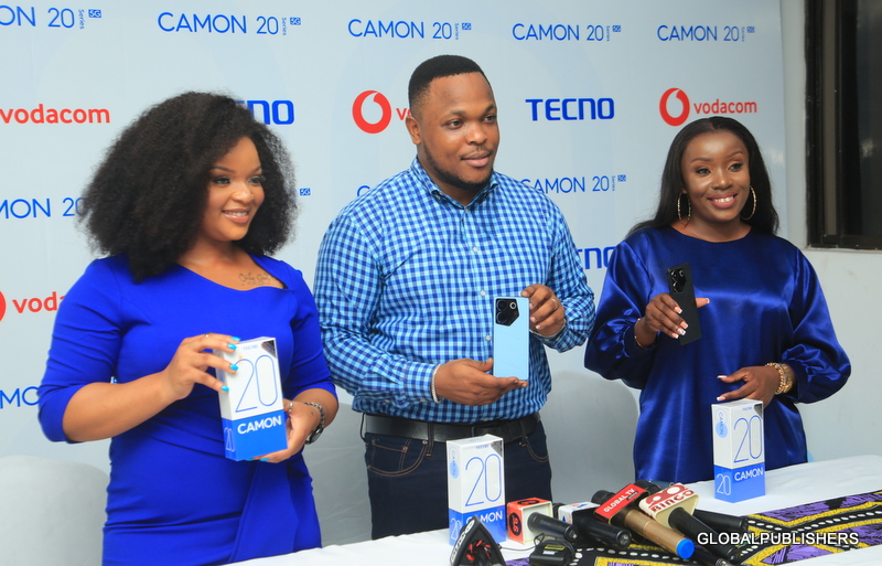 Vodacom Yashirikiana Na TECNO Uzinduzi Camon 20 - Global Publishers
