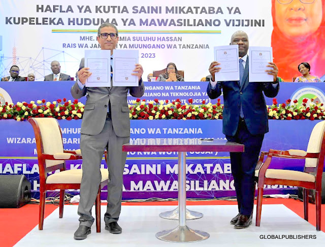 Tigo Wasaini Mkataba Mpya Awamu Ya 8 Kupeleka Mawasiliano Kata 371 - Global Publishers