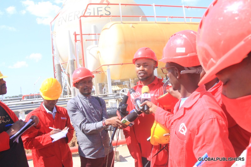 Oryx Gas Wakamilisha Ujenzi Wa Bomba Kubwa La Kusafirisha Gesi Kutoka Katika Meli Kwa Muda Mfupi - Global Publishers