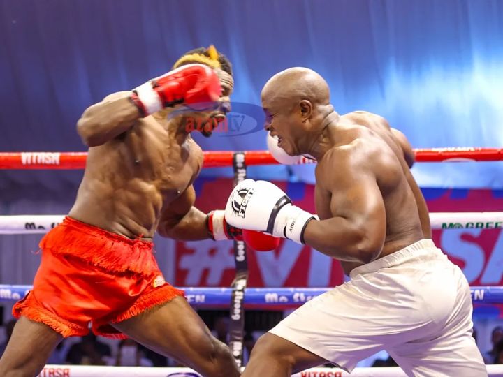 Mandonga Apigwa Kwa TKO Dhidi Ya Bondia Moses Golola Kutoka Uganda – Picha - Global Publishers
