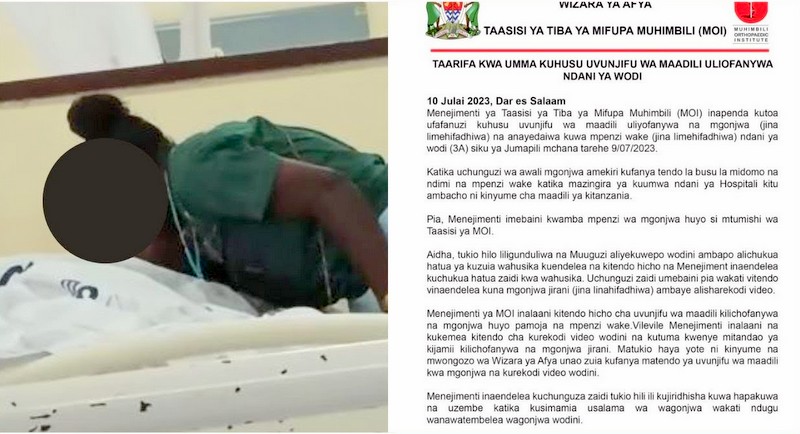 Moi Yatoa Tamko, Aliye Kiss na Mgonjwa Sio Mtumishi wa Moi, Aomba Radhi – Video - Global Publishers