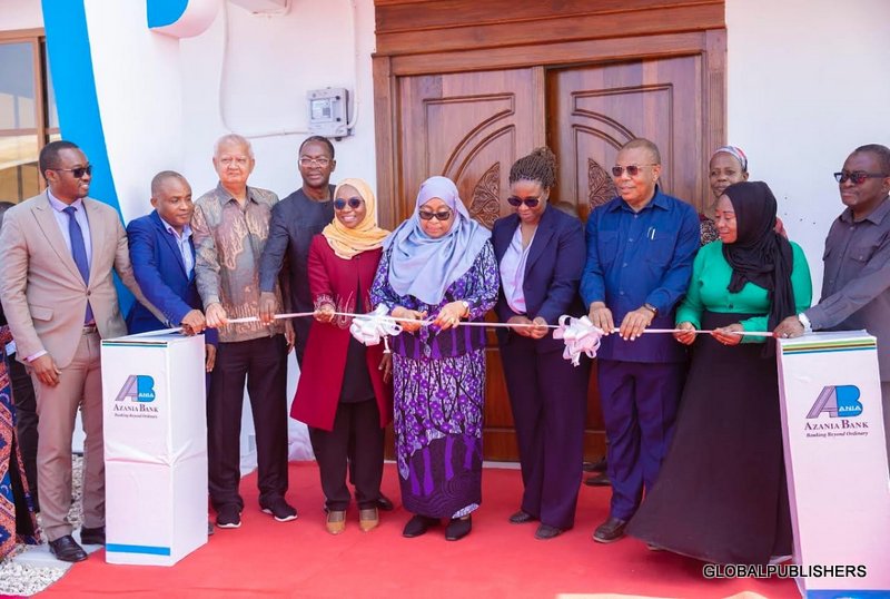 Mh. Rais Dkt. Samia Suluhu Hassan Azindua Jengo La Ukumbi Wa Kufanyia Mitihani Na Chumba Cha Kompyuta - Global Publishers