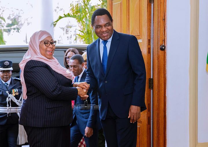 Rais Samia Awapa Hekta 20 Zambia Kujenga Bandari, Atua Ikulu ya Lusaka (Video+Picha) - Global Publishers