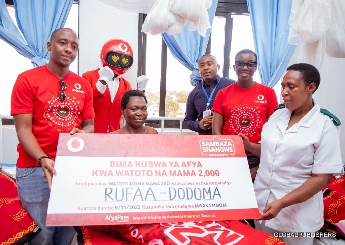 Vodacom Yakabidhi Zawadi Kwa Washindi Ikiwemo Pesa Taslimu Na Bima Kubwa Ya Afya Watoto Na Kinamama 200 - Global Publishers