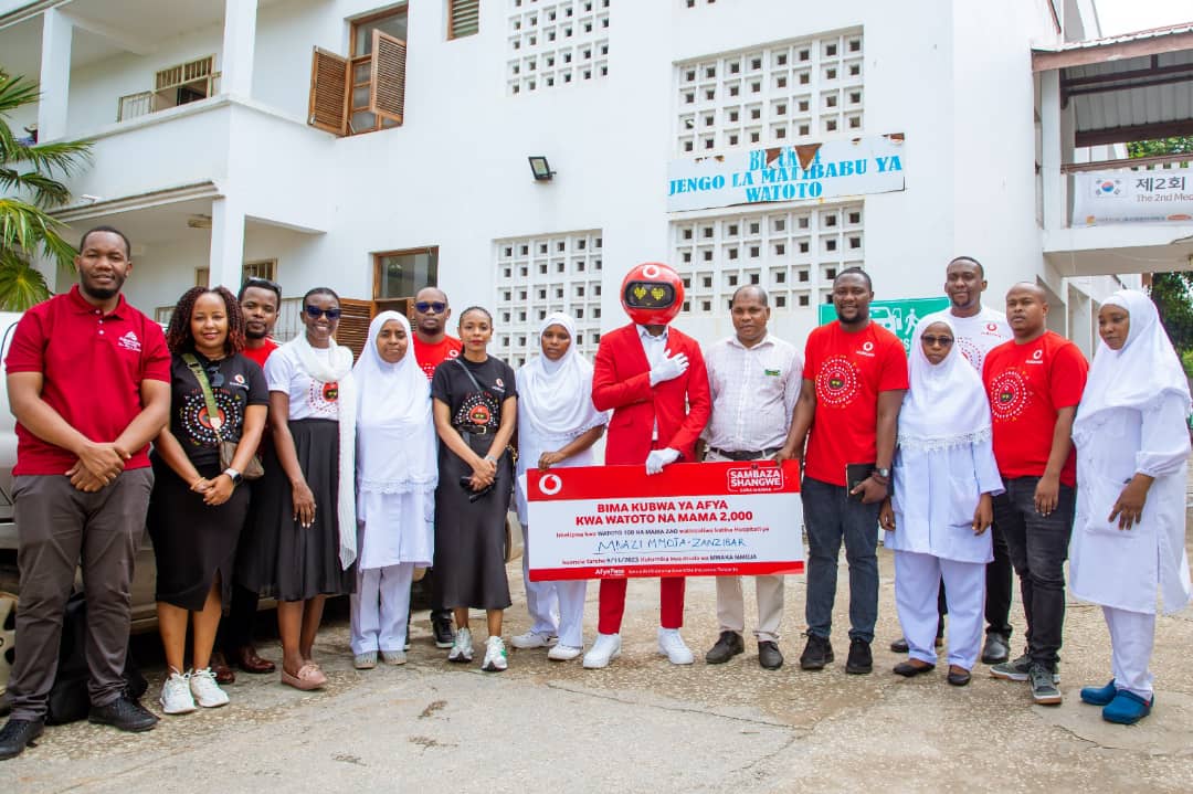 Vodacom Watoa Bima za Afya 200 Kwa Wanawake, Watoto na Zawadi Kibao - Global Publishers