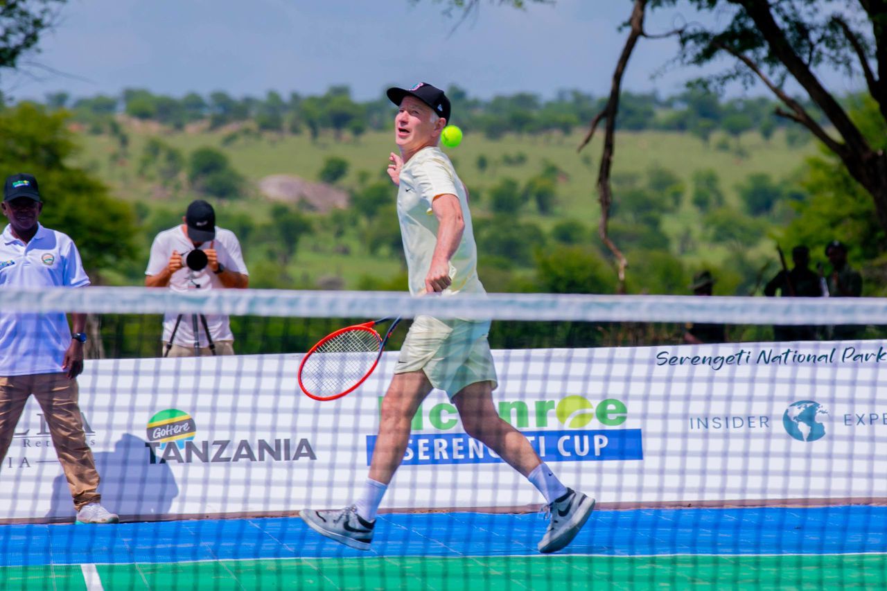 John McEnroe Ashinda Tennis Serengeti, Watuma Salaam za Pole Hanang - Global Publishers