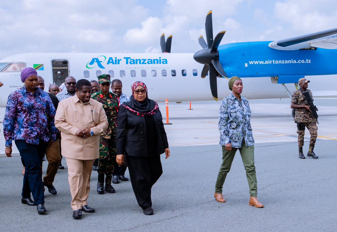 Rais Samia Akiwasili Uwanja wa Ndege wa Kilimanjaro Akielekea Hanang - Global Publishers