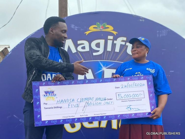 Hamisa Wa Kilosa Akabidhiwa Milioni Tano Ya Magifti Dabo dabo Ya Tigo - Global Publishers