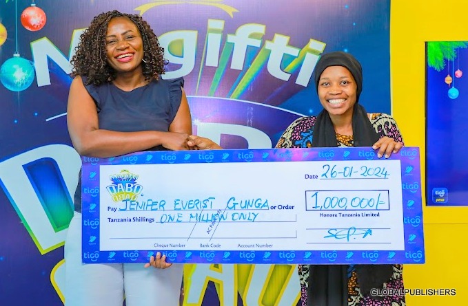 Mdada Wa Saluni Aibuka Na Milioni Ya Magifti Dabo Dabo Ya Tigo - Global Publishers