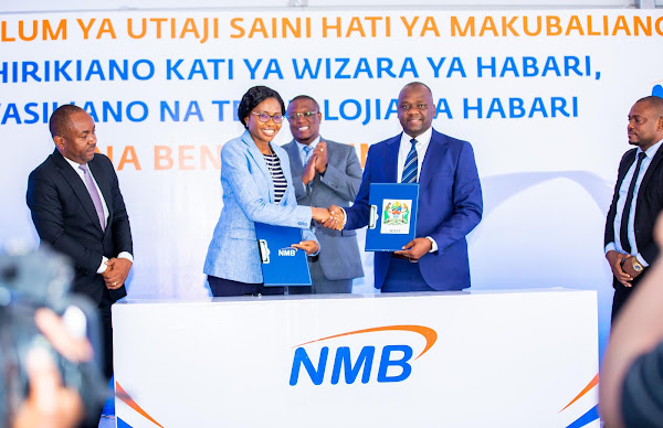 Wizara Ya Habari, NMB Waungana Kuendeleza TEHAMA Nchini - Global Publishers