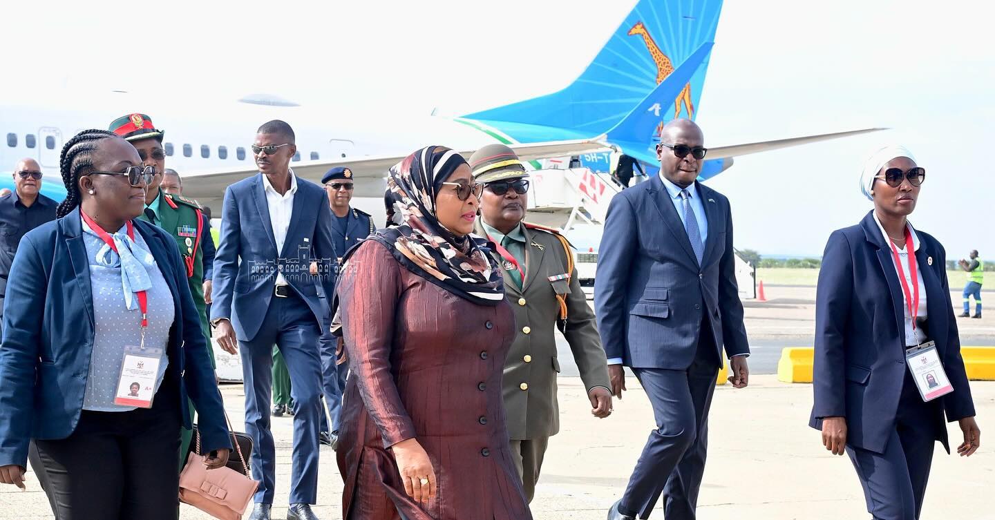 Rais Samia Awasili Namibia kwa ajili ya kuhudhuria mazishi ya aliyekuwa Rais wa Namibia Marehemu Dkt. Hage Geingob - Global Publishers