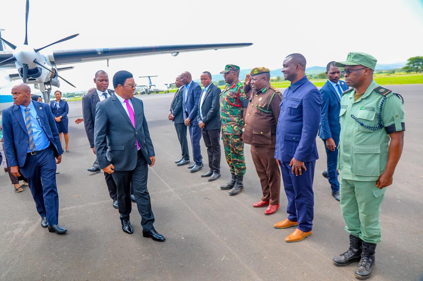 Waziri Mkuu Kassim Majaliwa alivyowasili Arusha Kushiriki mazishi ya Waziri Mkuu Mstaafu Hayati Edward Ngoyai Lowassa - Global Publishers