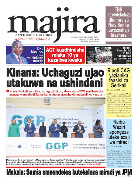 Kurasa za Magazeti ya Leo Aprili 29, 2024