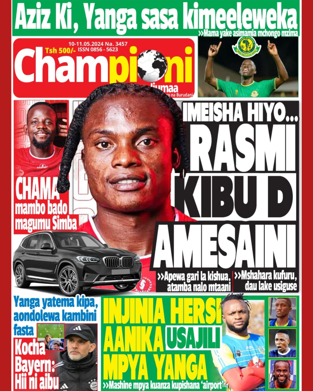 Kurasa za Magazeti ya Leo Mei 10, 2024