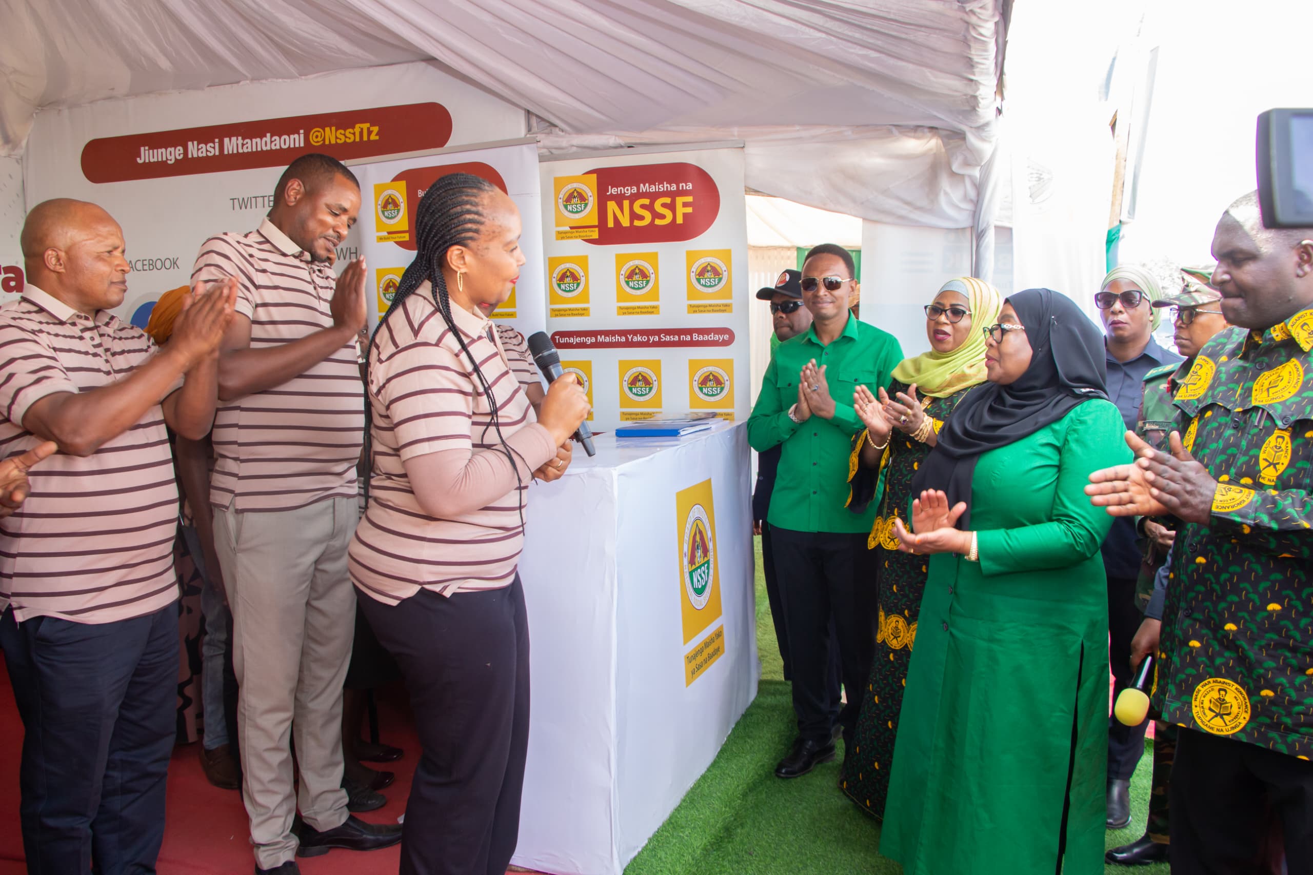 Rais Dkt. Samia Aipa Hongera NSSF - Global Publishers