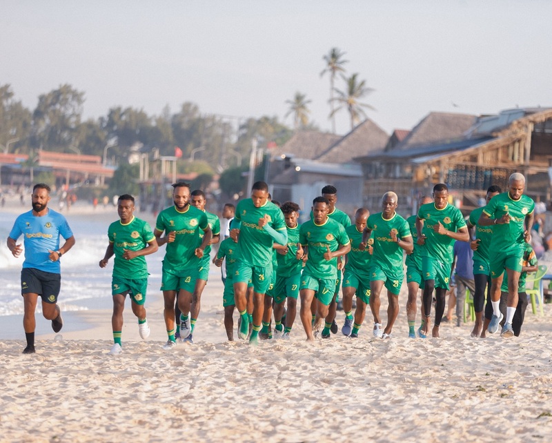 Yanga Wafanya Mazoezi Kwenye Fukwe za Coco Beach - Global Publishers