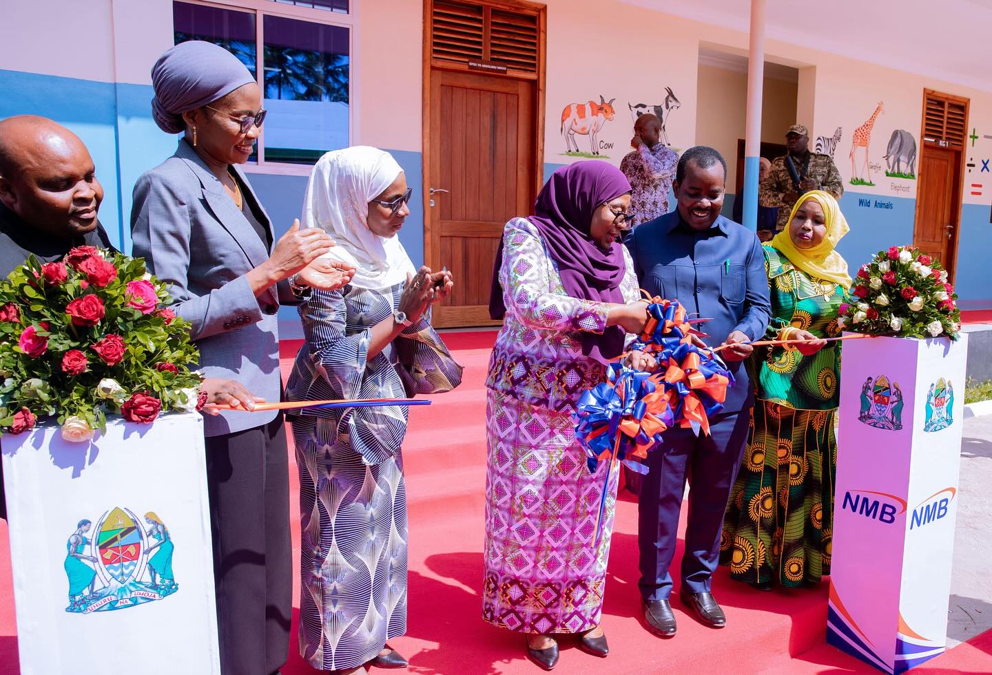 Rais Samia Azindua Shule ya Maandalizi iliyojengwa na benki ya NMB, Zanzibar - Global Publishers