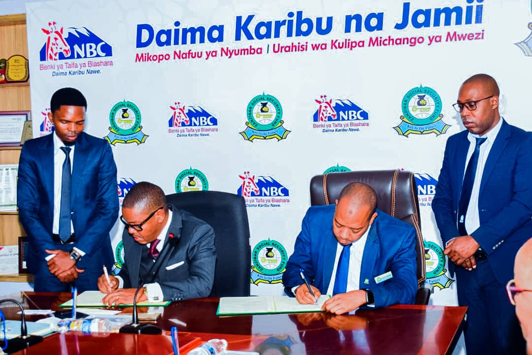 NBC, ZSSF Wasaini Makubaliano ya Mauzo ya Nyumba za Gharama Nafuu Zanzibar - Global Publishers