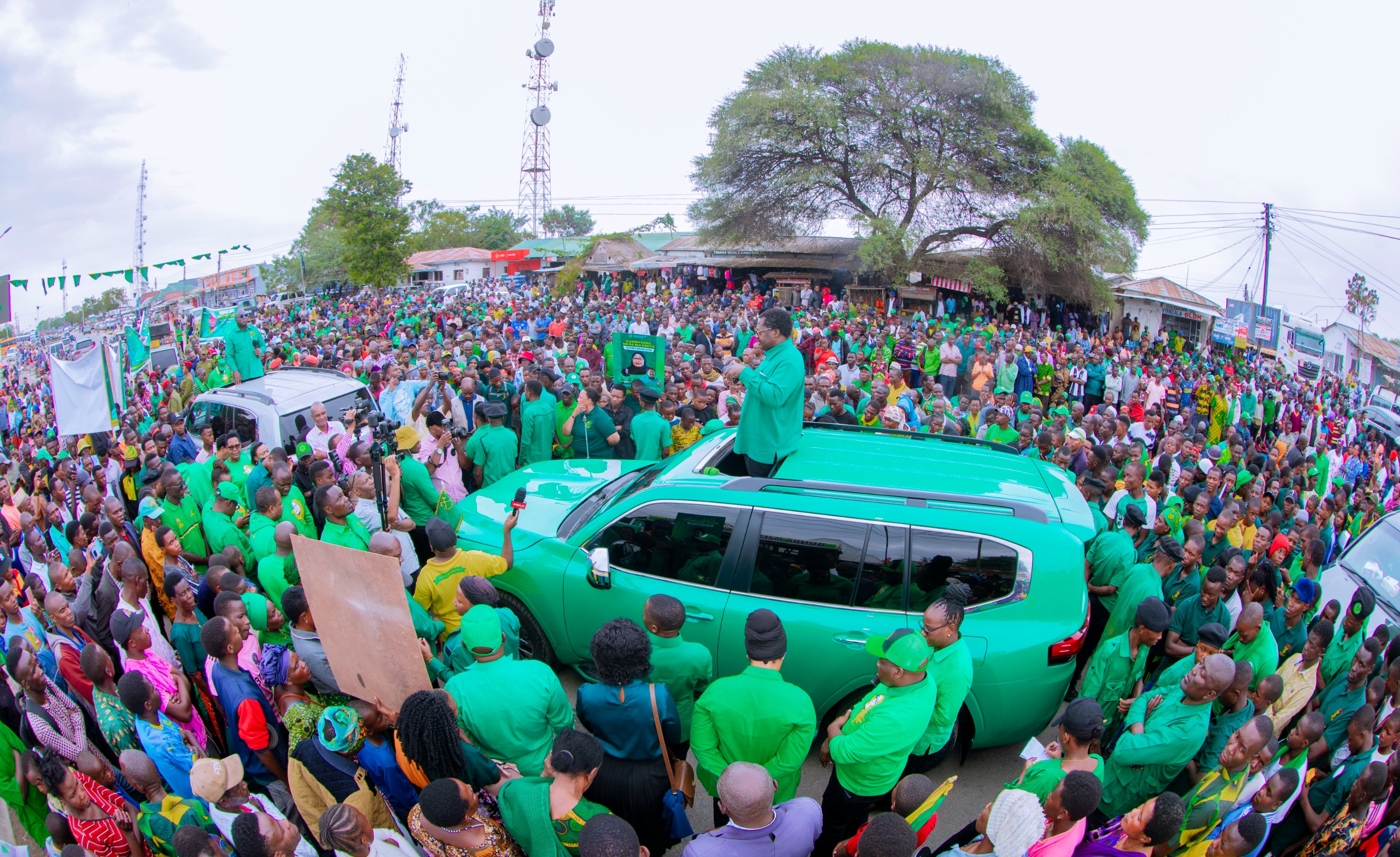 Wananchi Wasimamisha Msafara wa Dkt. Nchimbi Lamadi, Aeleza Adhma ya Chama.. - Global Publishers