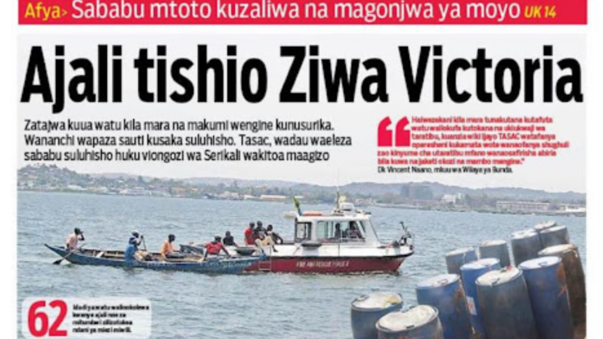 Kurasa za Magazeti ya leo Oktoba 4, 2024 - Global Publishers