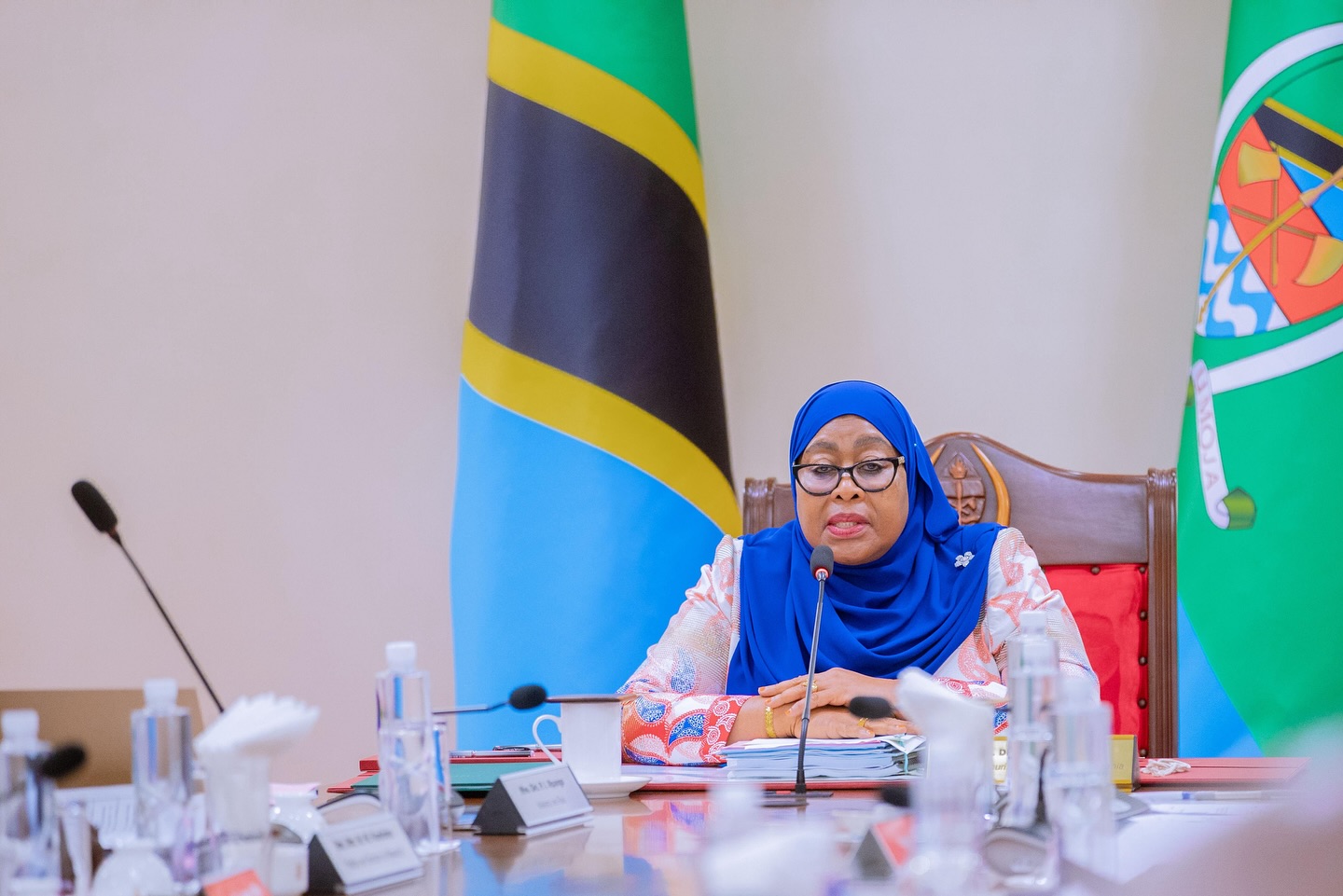 Rais Samia Aongoza Kikao cha Baraza la Mawaziri kilichofanyika Ikulu, Dodoma - Global Publishers