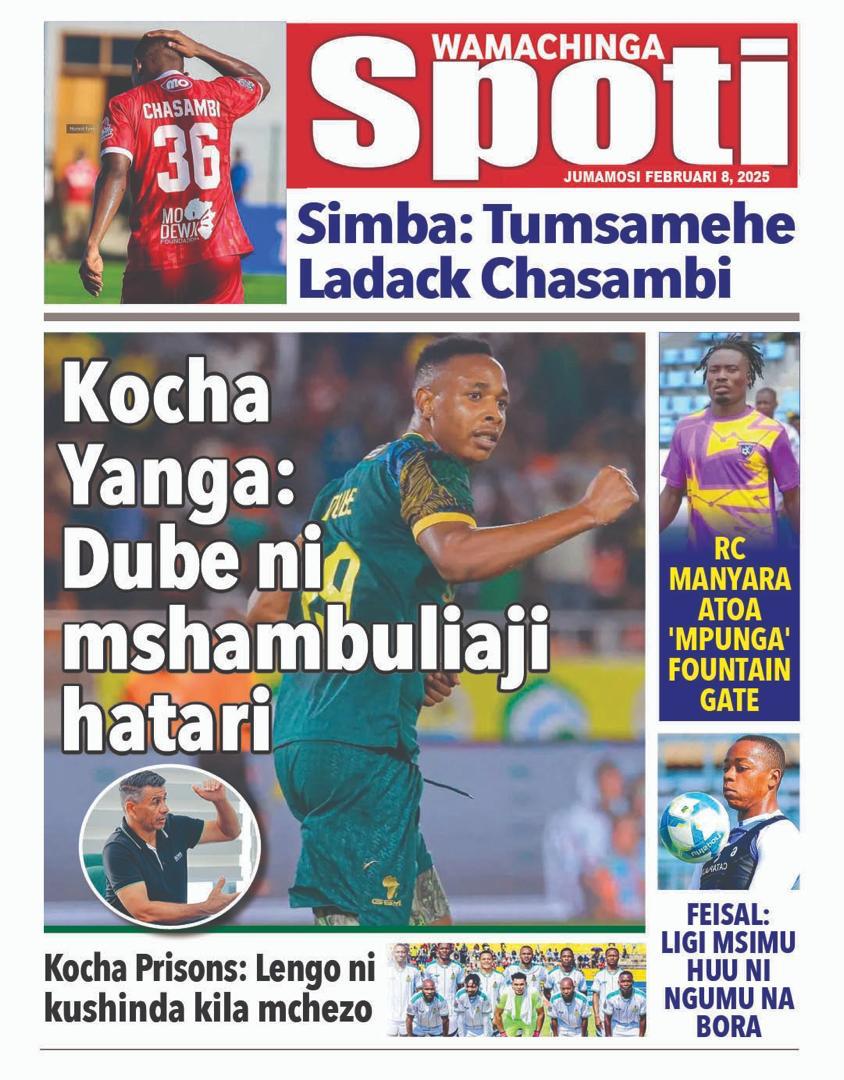 Habari kubwa za Magazeti ya Tanzania leo Februari 8, 2025 - Global Publishers